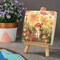 9 Pack 3 Sizes Wooden Canvas Boards Unfinished Wood Canvas Panels Kit, Blank Square Wood Panels for Painting, Drawing, Pouring Art, Burning and DIY Crafts Projects (4’’, 6’’, 8’’)